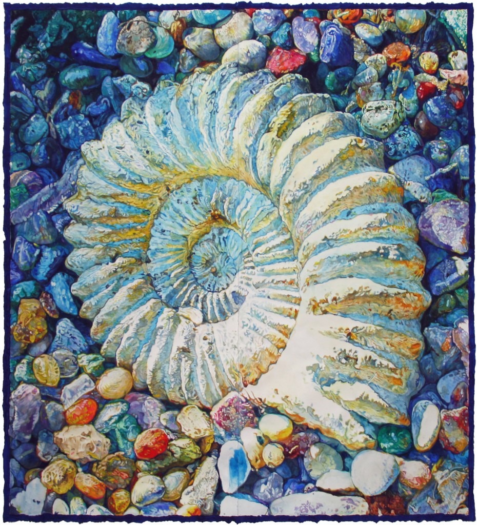 Eternity, watercolor on paper - 119 x 127 cm - 47 x 50 in. / 2011