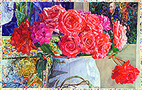 Scale of Studio Bouquet watercolor