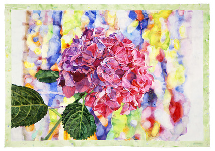 Flower Dream - watercolor on paper painting by Joseph Raffael