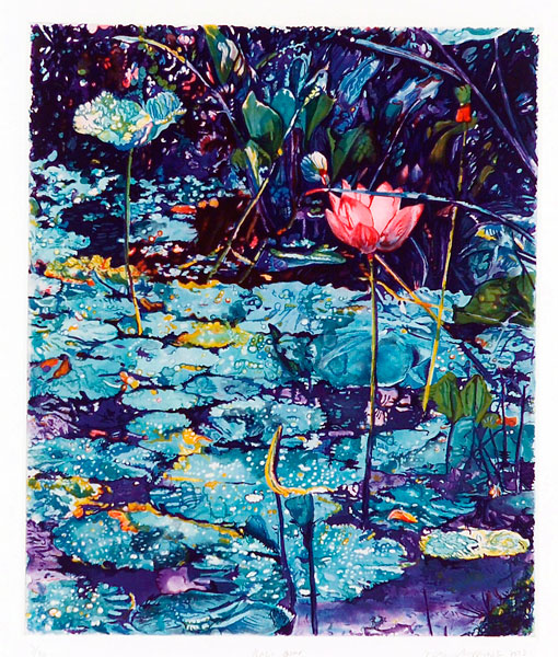 Bali Pond<br />
                etching<br />
                31 x 26 in. - 77,5 x 65 cm<br />
                2003<br />